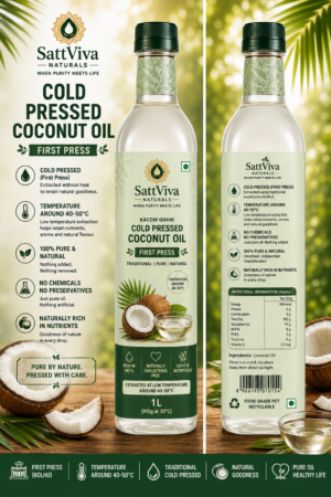 Cold Pressed Coconut Oil