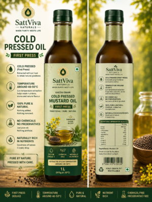 Cold Pressed Mustard Oil